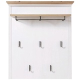 zurbrüggen Garderobenpaneel Eiche, Pinien, 93x107x30 cm, Aufhängemöglichkeit, Garderobe, Garderobenpaneele, Garderobenpaneele