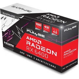 Sapphire Pulse Radeon RX 6400 4GB GDDR6 11315-01-20G