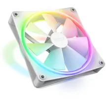 NZXT F140 RGB DUO - Gehäuselüfter Weiß 140mm 20x LED)