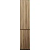 Burgbad Lin20 Apothekerschrank 400 x 34,5 x 200 cm Frassino Dekor Cappuccino Metall