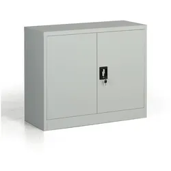 Metallschrank, Aktenschrank, zerlegt, 1 Regalboden, 950 x 800 x 400 mm, grau