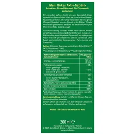 Weleda Bio Birke Aktiv-Getränk 200 ml