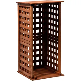 Dobar Kaminholzregal 39 x 85 cm braun