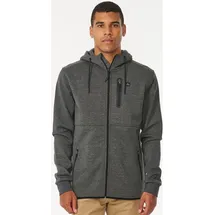 Rip Curl RipCurl Anti Series Departed Zip THR charcoal marle (3481) S
