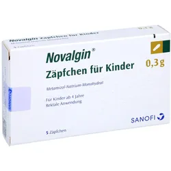 Novalgin Kindersuppositorien 5 St
