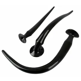 You2Toys Super Long Anal Plug Set Schwarz