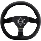 Sparco Universelles Sportlenkrad 'L360 Flat' - Schwarz Wildleder - Diameter 330mm