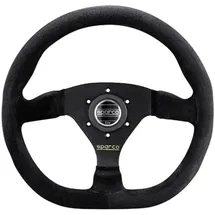 Sparco Universelles Sportlenkrad 'L360 Flat' - Schwarz Wildleder - Diameter 330mm