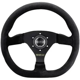 Sparco Universelles Sportlenkrad 'L360 Flat' - Schwarz Wildleder - Diameter 330mm