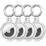 TECH-PROTECT Icon 4er-Pack Hülle für Apple AirTag – Transparent