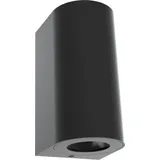 Nordlux Außenleuchte Aluminium IP44 GU10 schwarz