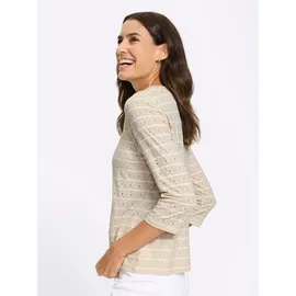 Inspirationen 3/4-Arm-Shirt Beige 36