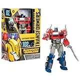 Hasbro Transformers: Rise of The Beasts Buzzworthy Bumblebee Figur Studio Series 102BB Optimus Prime 16 cm