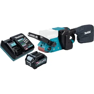 Makita BS 001 GD101 Akku Bandschleifer 40 V max. 76 x 533 mm Brushless + 1x Akku 2,5 Ah + Ladegerät