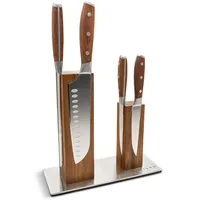 Julivan living Magnetischer Messerblock ohne Messer, für 8 Küchenmesser,