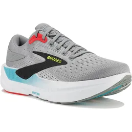 Brooks Ghost Max 3 Herren Primer Grey/Antarctica/Red 45,5
