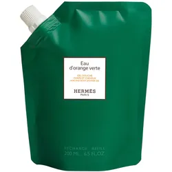 HERMÈS Eau d'Orange Verte Nachfüllset Duschgel für Körper und Haar 200 ml