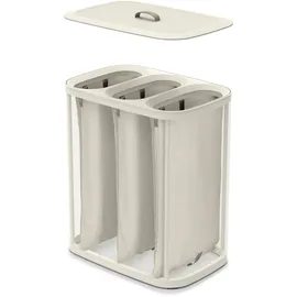 Joseph Joseph Tota Trio ecru 90L Wäschetrennkorb