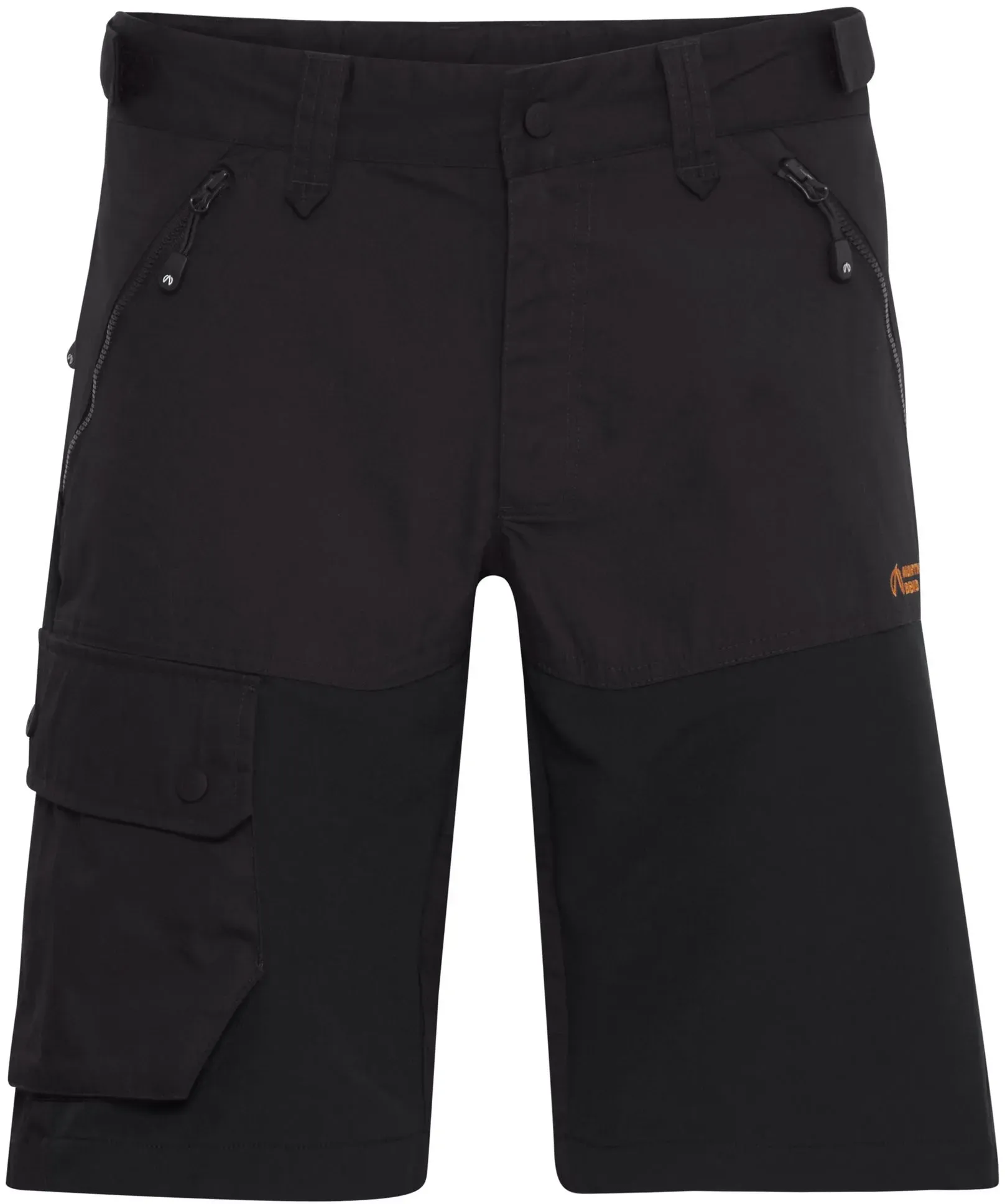 Trekkingshorts NORTH BEND "Trekkingshorts NBHoffman" Gr. S, N-Gr, schwarz Herren Hosen