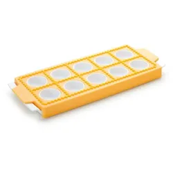 Tescoma Ravioliformer Ravioli-Ausstecher Ravioliform Form für 10 Ravioli Teig Rund