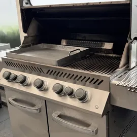 Grillrost.com Das Original Griddle 550 cm x 386 cm rostfrei Silber