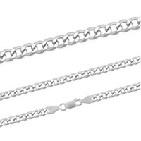 Firetti Kette ohne Anhänger »Schmuck Geschenk Silber 925 Halsschmuck Halskette Panzerkette«, 53026457-50 silberfarben