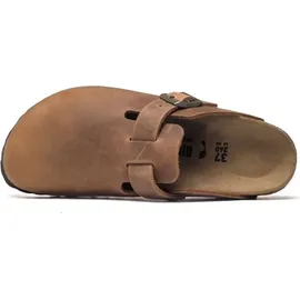 Birkenstock Boston geöltes Leder Herren Clogs, Größe:41 EU