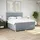 vidaXL Boxspringbett 180 x 200 cm Hellgrau