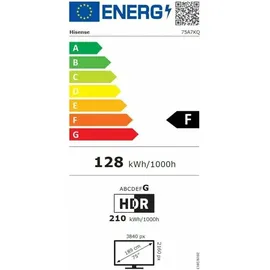 Hisense 75A7KQ 75 Zoll QLED 4K TV