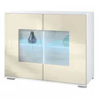 Vladon Kommode, Creme, 92.5x75.5x35 cm, Wohnzimmer, Kommoden & Sideboards,