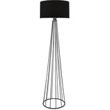 lux.pro Stehlampe, Neath 1 x E27 Schwarz