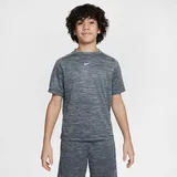 Nike Multi Dri-FIT T-Shirt Kinder 010 black/lt smoke grey/white S 128-137 cm