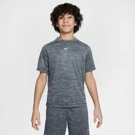 Nike Multi Dri-FIT T-Shirt Kinder 010 black/lt smoke grey/white S 128-137 cm