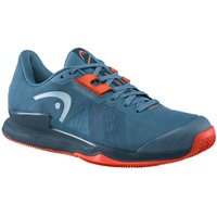 Head Sprint Pro 3.5 Clay Men BSOR Tennisschuh, blau/orange, 44