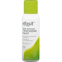 Efasit Fuß Schaum trockene Haut
