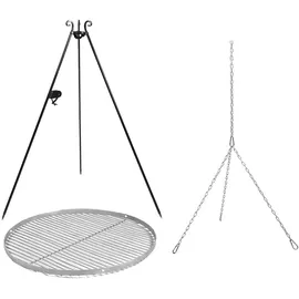Cook King Dreibein Grill Ø 70 cm Edelstahl/silber