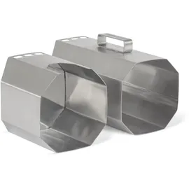 Petromax Kohlenschweler 10 l Edelstahl grau