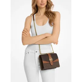 Michael Kors Jet Greenwich Umhängetasche Canvas Brown
