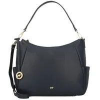 Braun Büffel Hanna Schultertasche Leder 35 cm blau