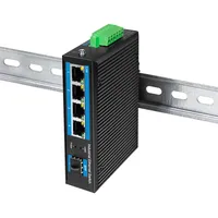 Logilink NS204 - Switch, 5-Port, Gigabit Ethernet, SFP