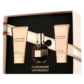 Viktor & Rolf Flowerbomb Eau de Parfum 30 ml + Body Lotion 50 ml + Body Cream 40 ml Geschenkset 2