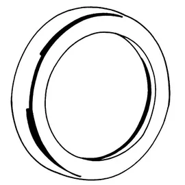 Grohe Rosette 45662 d: 70mm für Relexa Seitenbrause chrom,