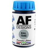 Alex Flittner Designs Lackstift RAL 7046 TELEGRAU 2 seidenmatt 50ml Holz Metall Möbel Bad Retuschierlack Reparaturlack