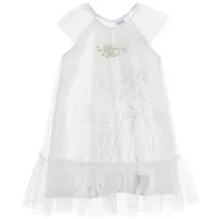 Disney Frozen Kleid Tüll Abendkleid in Weiß | Gr.: