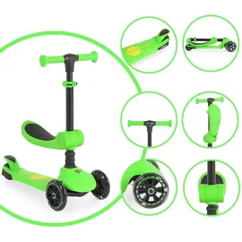 Moni Kinderroller 2 in 1 Grün