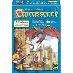 Carcassonne: Burgfräulein und Drache