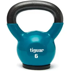 Kettlebells Venyl. 4kg - 12kg türkisblau 6kg