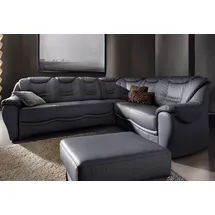sit&more Ecksofa »Benson L-Form« wahlweise mit Bettfunktion schwarz
