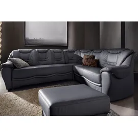 sit&more Ecksofa »Benson L-Form« wahlweise mit Bettfunktion schwarz