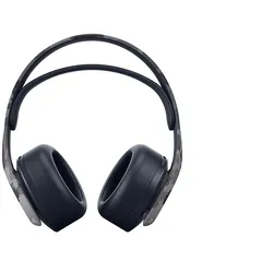 Pulse 3D Gaming Ohraufliegender Kopfhörer kabelgebunden&kabellos 12 h Laufzeit  (Camouflage, Grau)